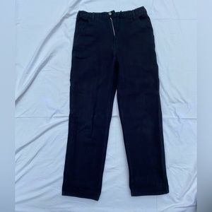 John Galt Straight Leg Black Cargo